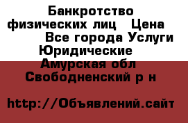 Банкротство физических лиц › Цена ­ 1 000 - Все города Услуги » Юридические   . Амурская обл.,Свободненский р-н